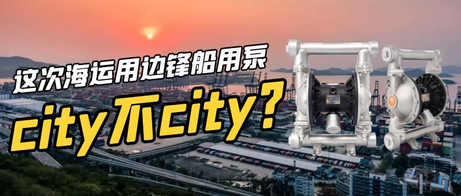 边锋船用气动隔膜泵在远洋货船上的成功应用