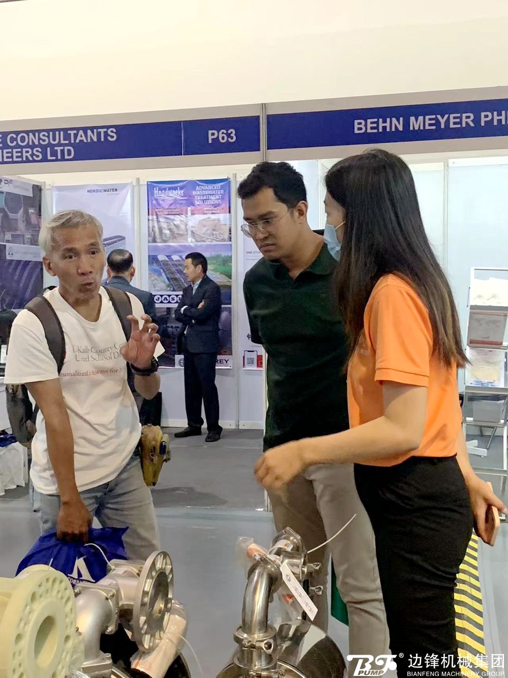 华体会平台亮相菲律宾马尼拉水处理展览会