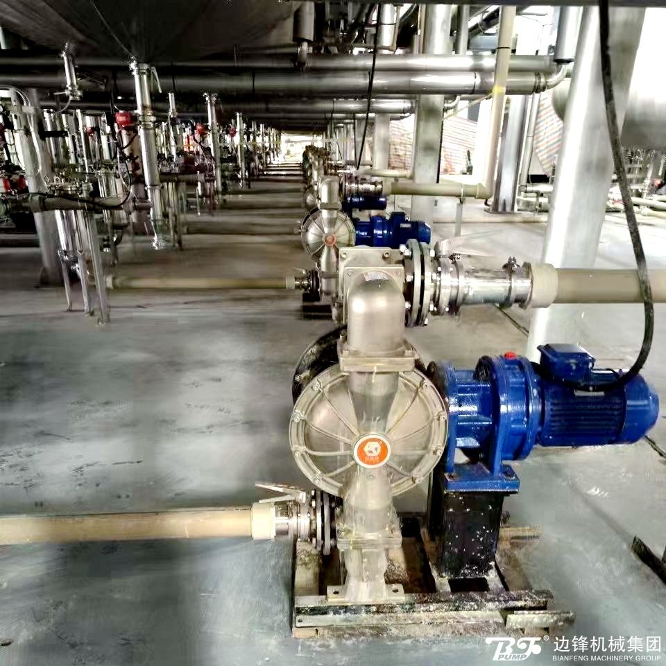 华体会平台BFD电动隔膜泵磷酸铁锂客户案例